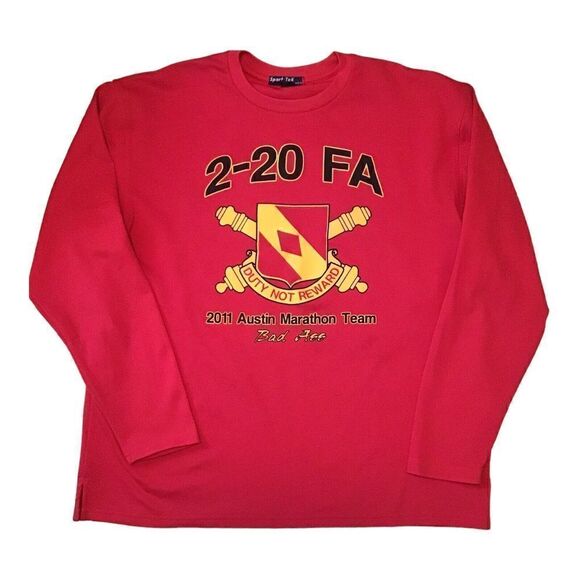 Sport-Tek Other - 2011 Austin Marathon Long Sleeve T-shirt 2-20 FA Sport Tek Size L
